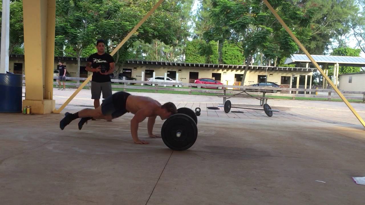 DXB qualifier 5 min burpees