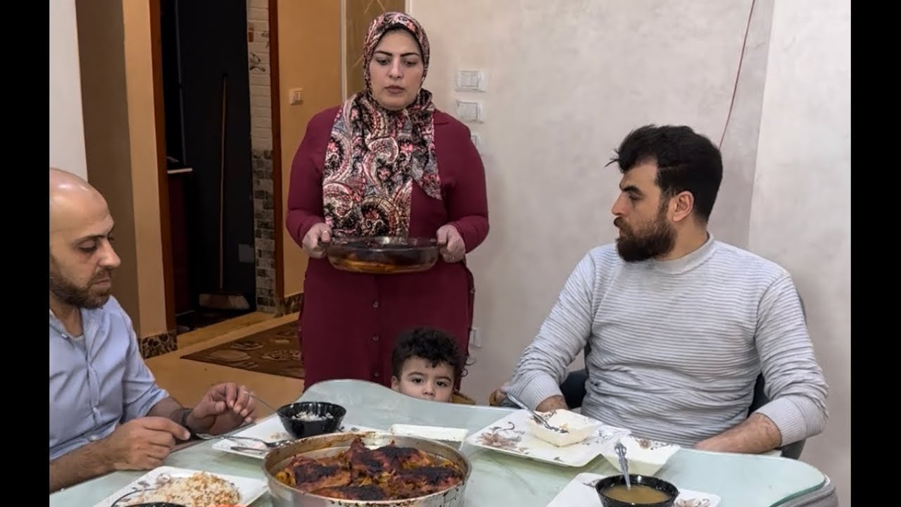 اساء معامله زوجته علي الفطار والسبب 😔