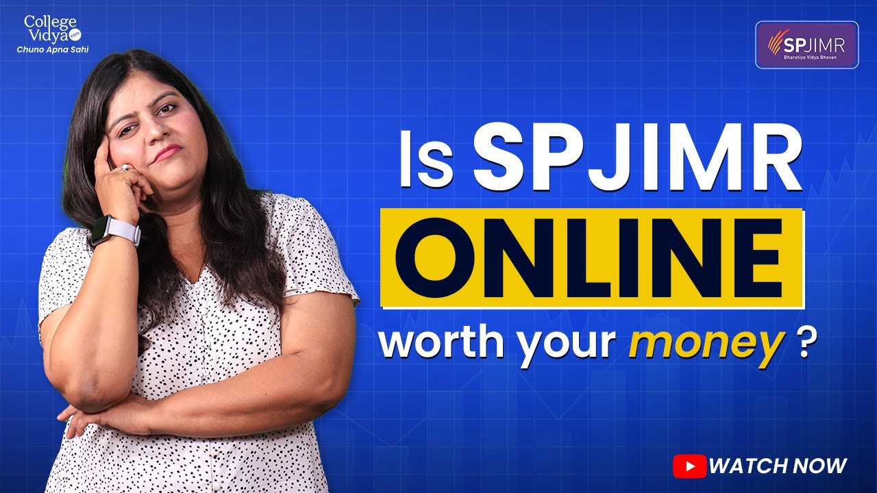 Why to choose SP Jain Institute of Management & Research (SPJIMR) for Online Education? 🤔