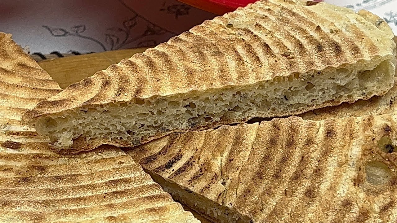 مطلوع الفرينة بلا دليك ولا عجين ، فالطاجين بريجة حبة حلاوة والسانوج# Pain matlou3 sans pétrissage.