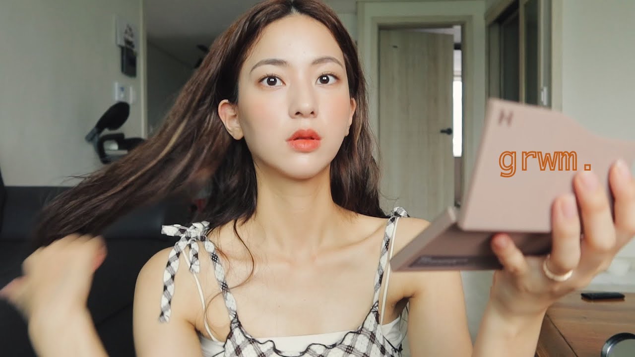 Sub)grwm☔️자기 전에 보기 좋은 빗소리 메이크업