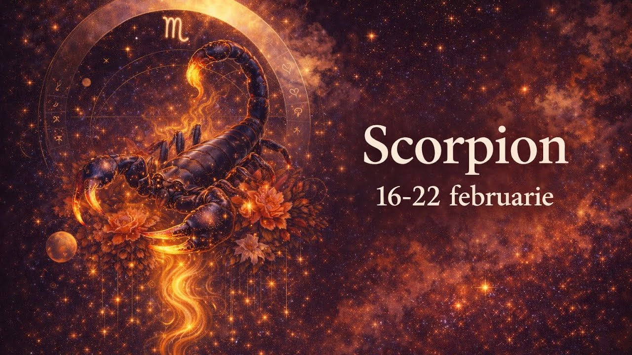 ♏ Scorpion: 16–22 februarie 2026 – E momentul să te alegi pe tine, fără explicații și fără vină 🦂