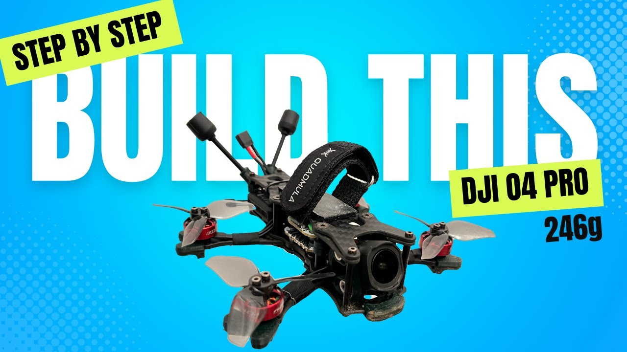 So you want to build your first FPV drone? // DJI O4 Pro // Quadmula Djinn F25 SP //sub250g