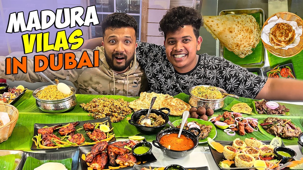 Feast in Banana Leaf - Madura Vilas, Dubai - Irfan's View
