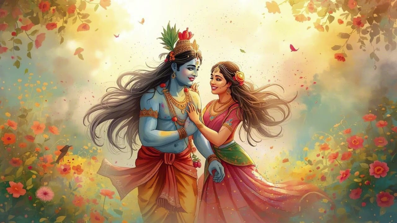 Vrindavan की होली ❤️ होली खेल रहे बाँके बिहारी | Radha Krishna Holi Song 2026