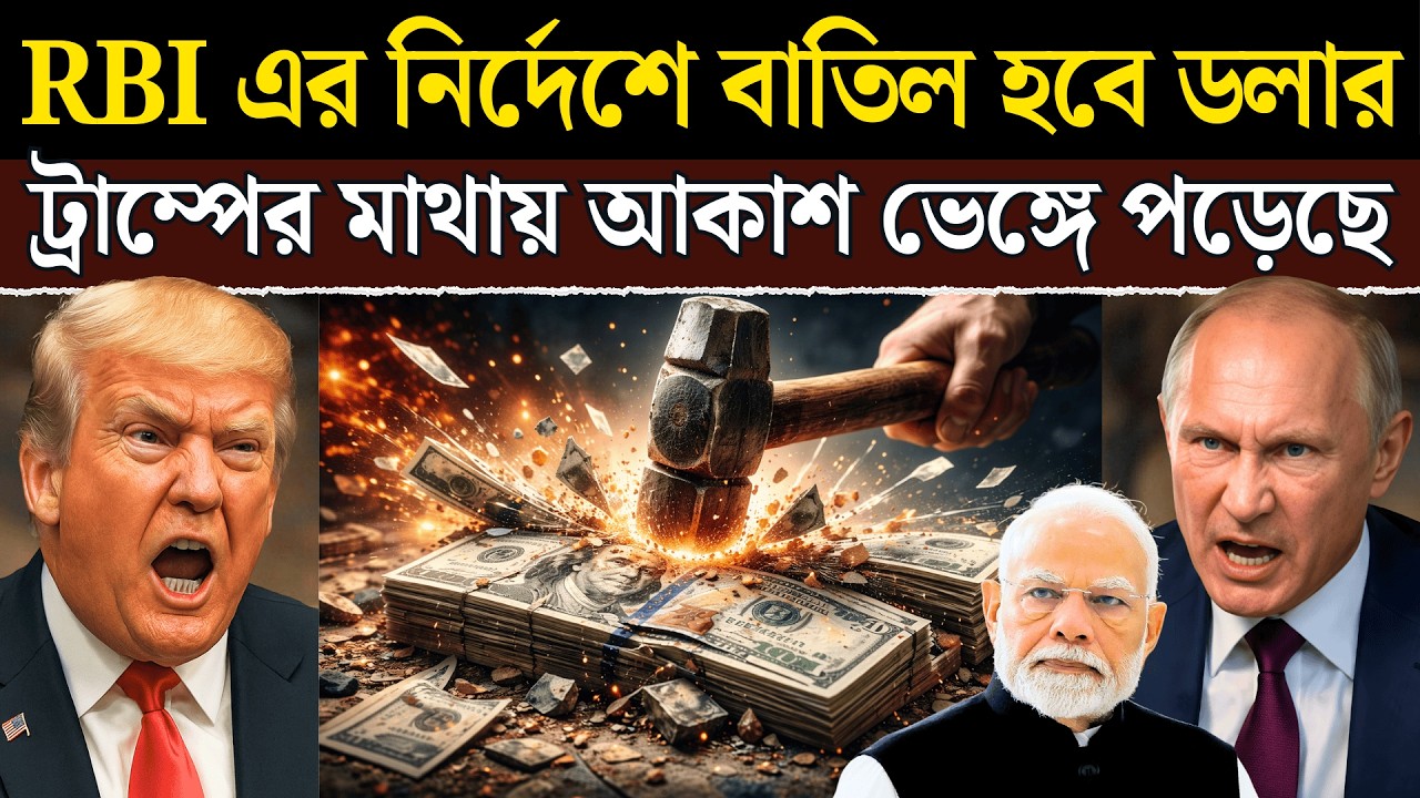 তাহলে কি বাতিল হচ্ছে dollar ? || UPI-এর মতো Global Payment! BRICS CBDC এলে Dollar-র কী হবে?