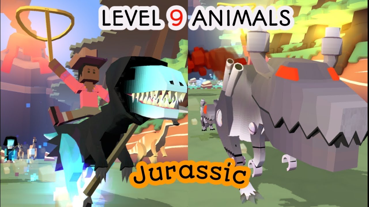 Taming all Level Nine Animals in JURASSIC ||Rodeo Stampede India ||