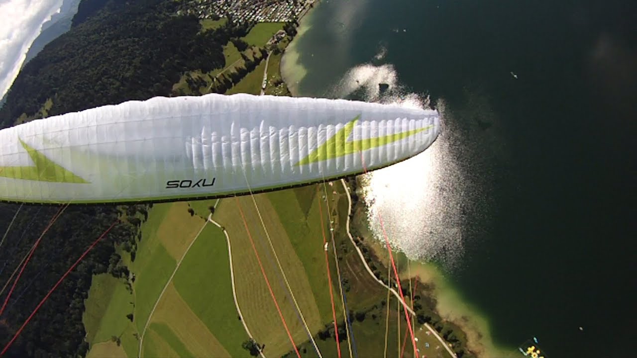 Streckenflug - Spazierflug mit dem Gleitschirm in K&ouml;ssen vom Unterberghorn zum Wilden Kaiser