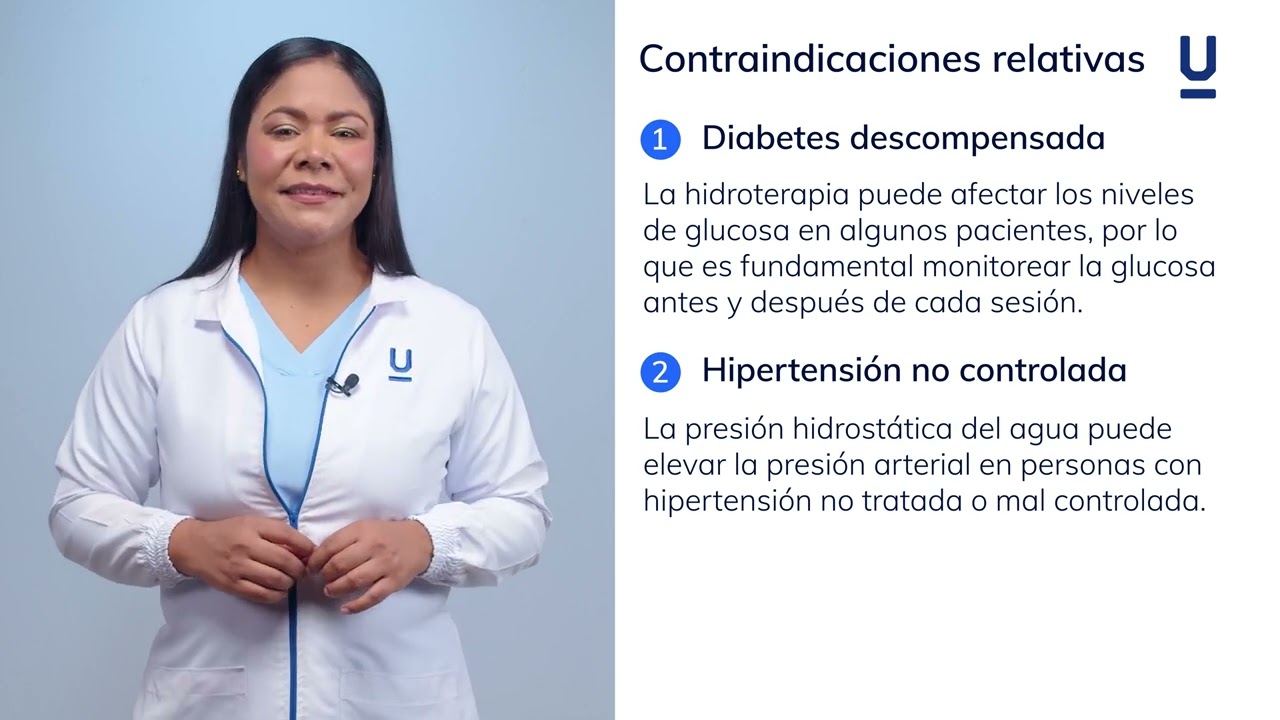 Contraindicaciones de la hidroterapia - Curso de hidroterapia