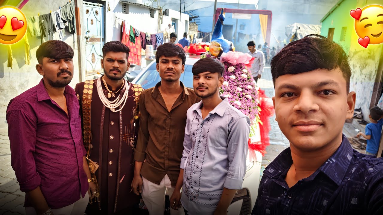 Gujarati Shaadi 😍 Hitesh Bhaiya Ki Bharat 