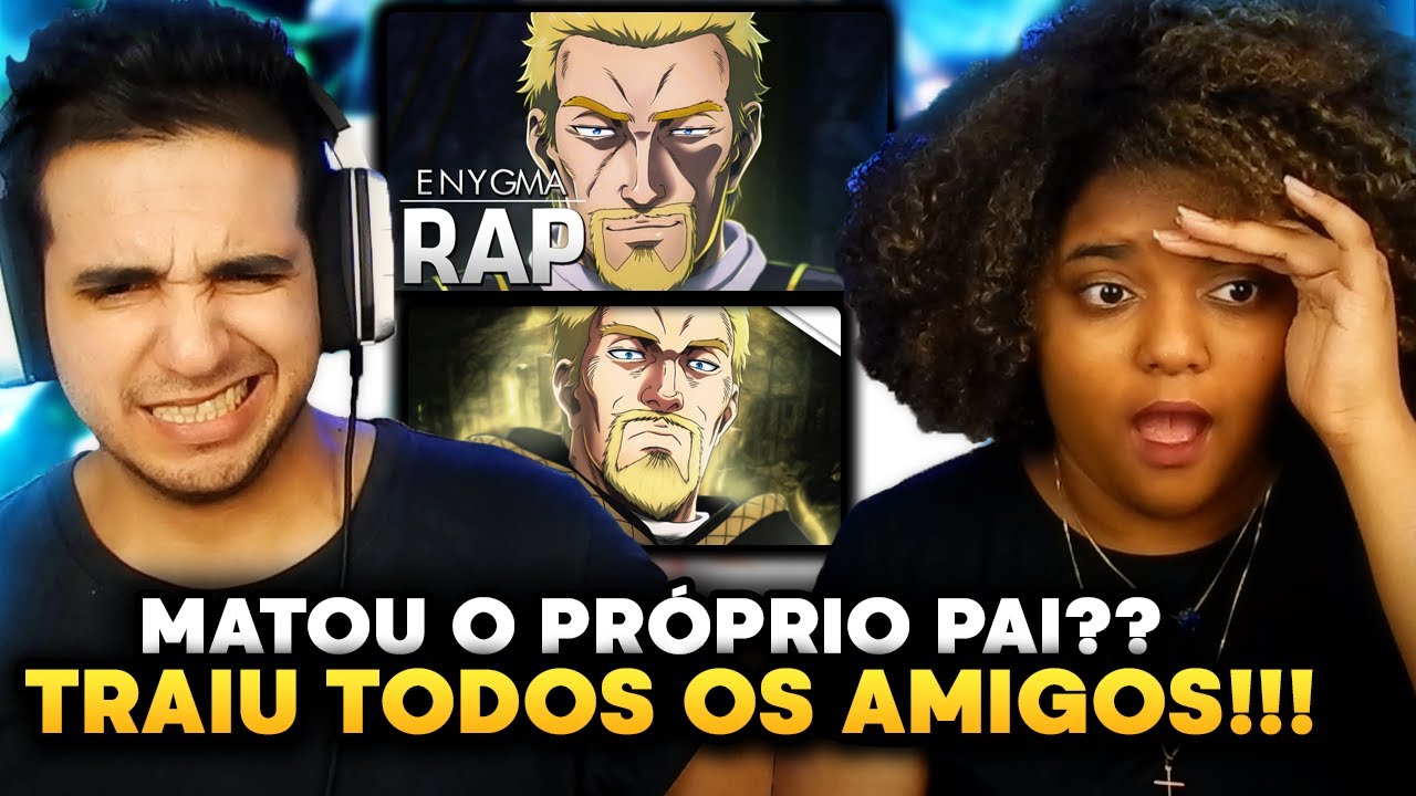 REAGINDO AO Rap do Askeladd (Vinland Saga) | O Coberto por Cinzas | Enygma & Basara [REACT] 🔥