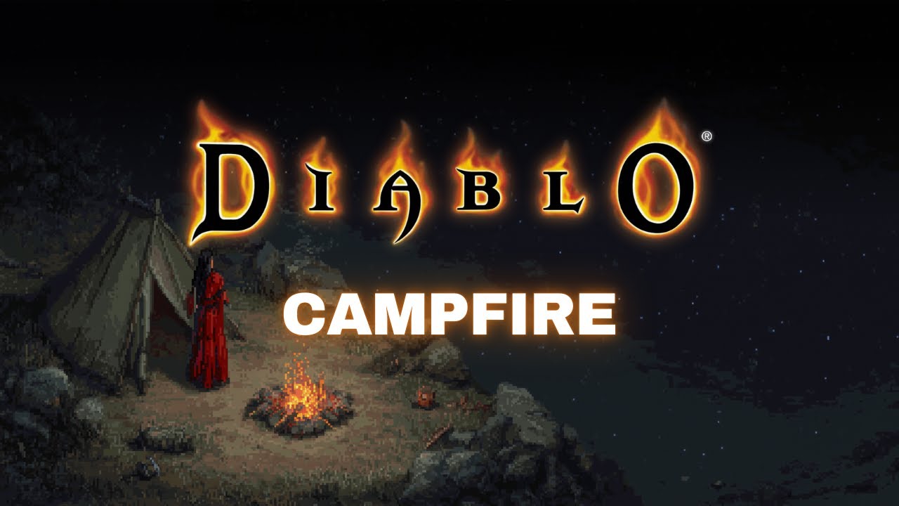 Diablo II Arcane Dreams: 1 Hour of Relaxing Sorceress Ambience (Pixel Art)