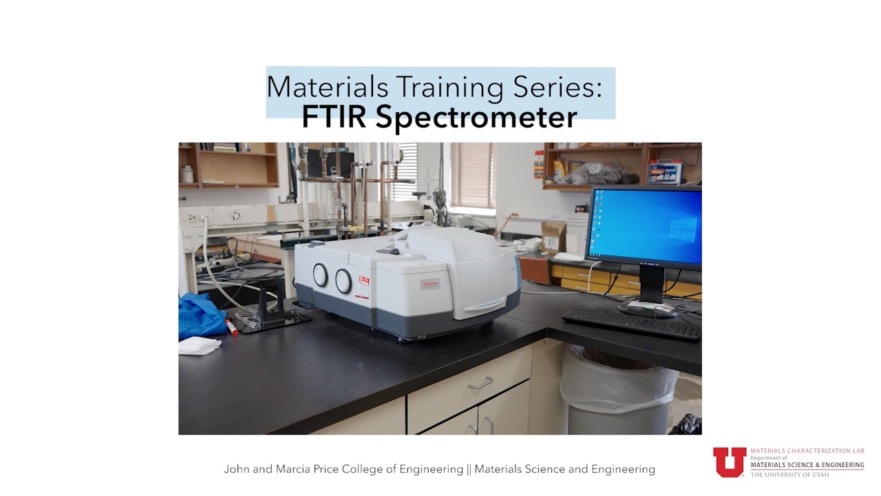 Nicolet iS50 FTIR MCL training