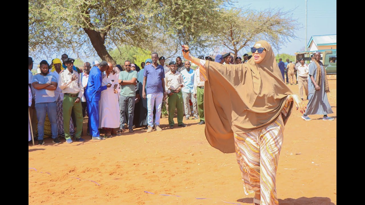 Wajir County WomenRep Fatuma Jehow speech at the inaguration of Eldas South Sub-county.
