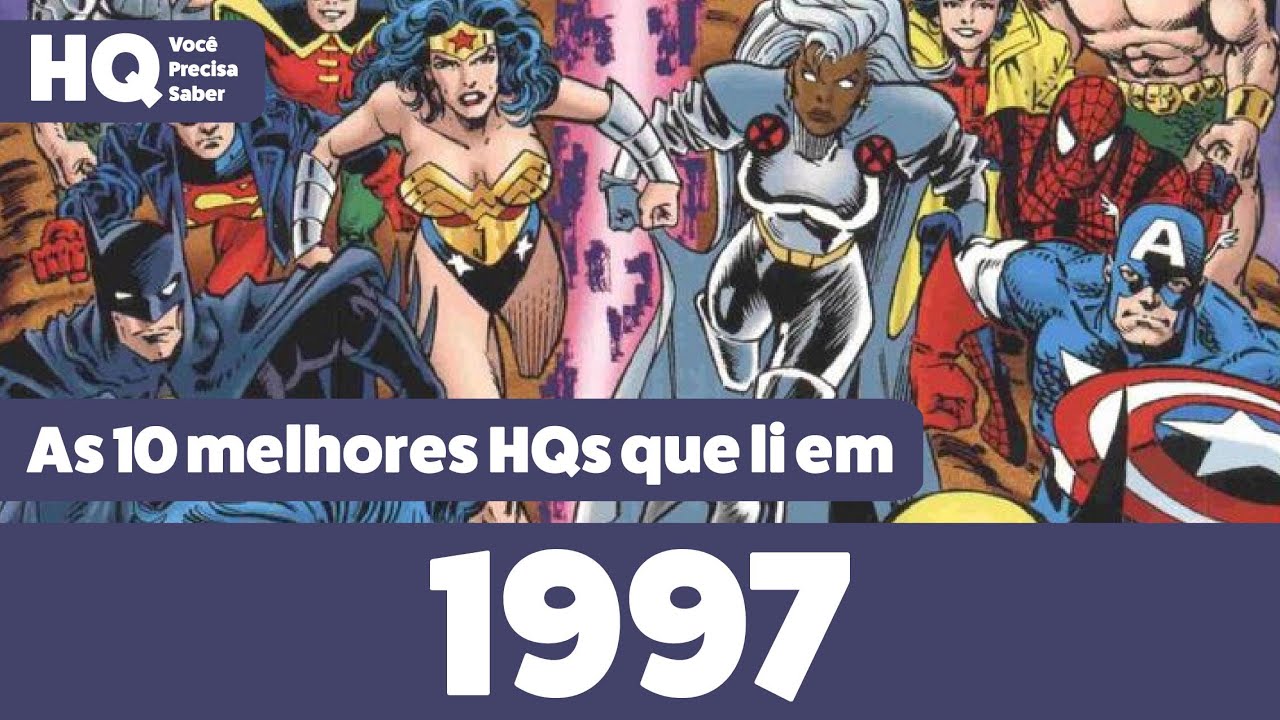 As 10 melhores HQs que eu li em... 1997!