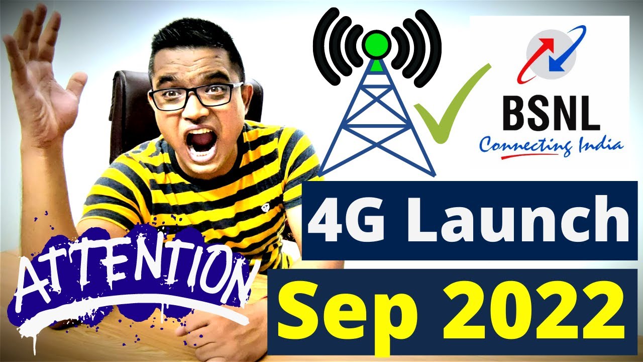 BSNL 4G Launch in India Till Sep 2022 | BSNL 4G Pan India Launch 2022 | BSNL 4G Big Update 2021