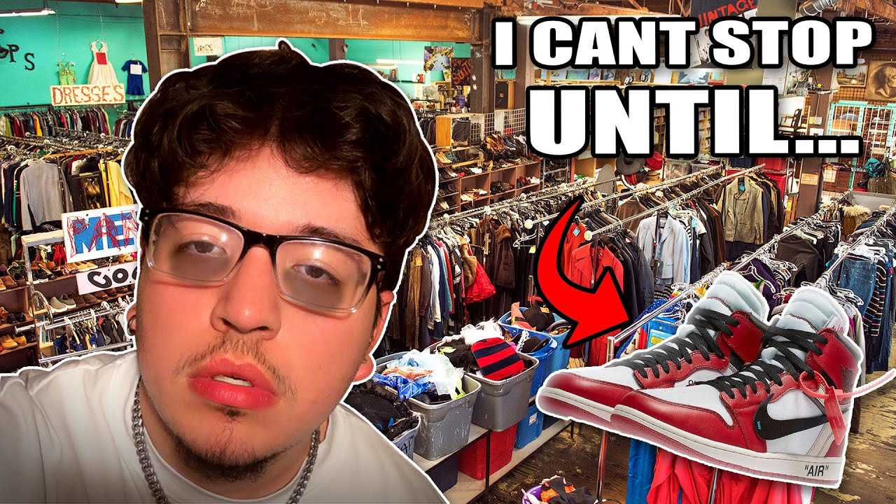 I can’t stop thrifting until I find something EXPENSIVE…