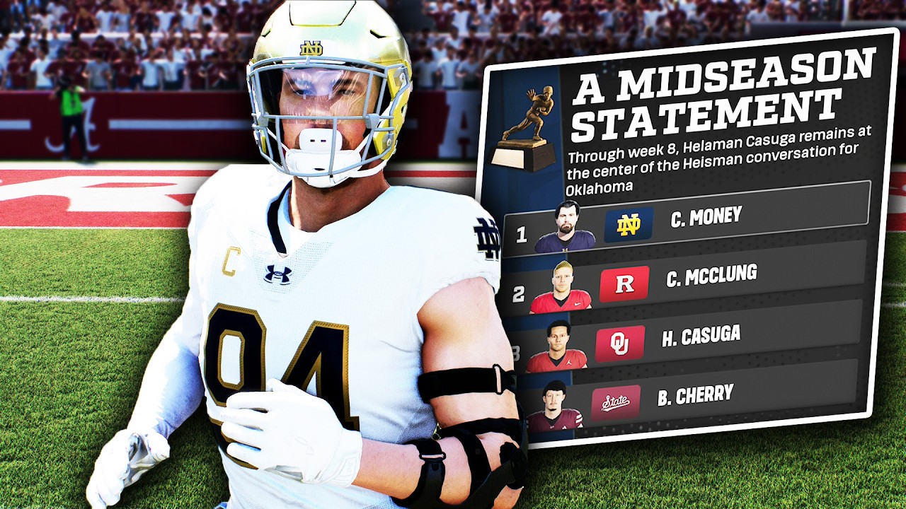 Мы действительно можем выиграть &laquo;Хейсман&raquo; в роли эдж-рашера! College Football 27: Путь к славе, э...