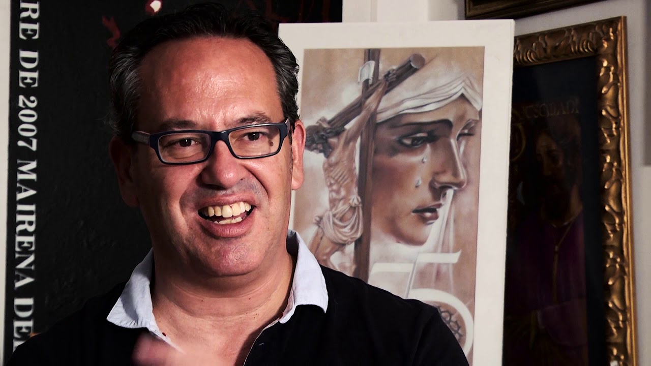 Programa PERFILES. JOS&Eacute; MANUEL PE&Ntilde;A. Pintor y Dise&ntilde;ador. CanalDoce Mairena