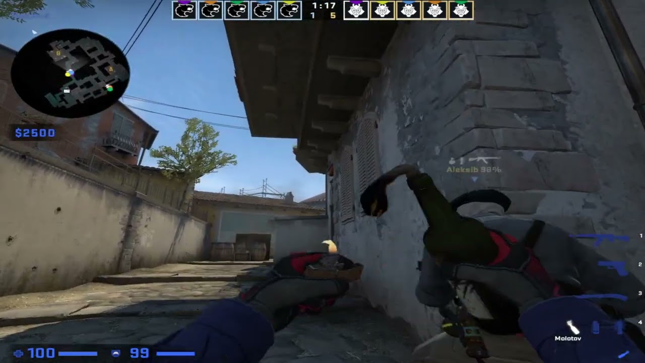 CSGO POV G2 NiKo (27/16) vs FURIA (inferno) @ IEM Katowice 2022
