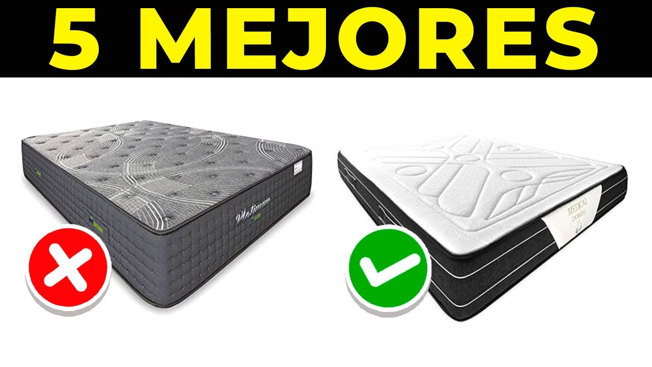 ✅ Los 5 MEJORES COLCHONES de MUELLES ENSACADOS 2026 | AMAZON Calidad Precio