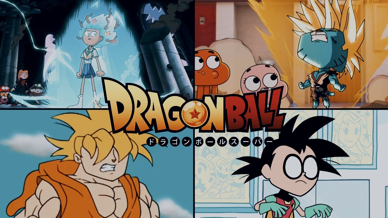 50 Referencias a DRAGON BALL solo en CARICATURAS  (Parodias, Cameos, Homenajes)