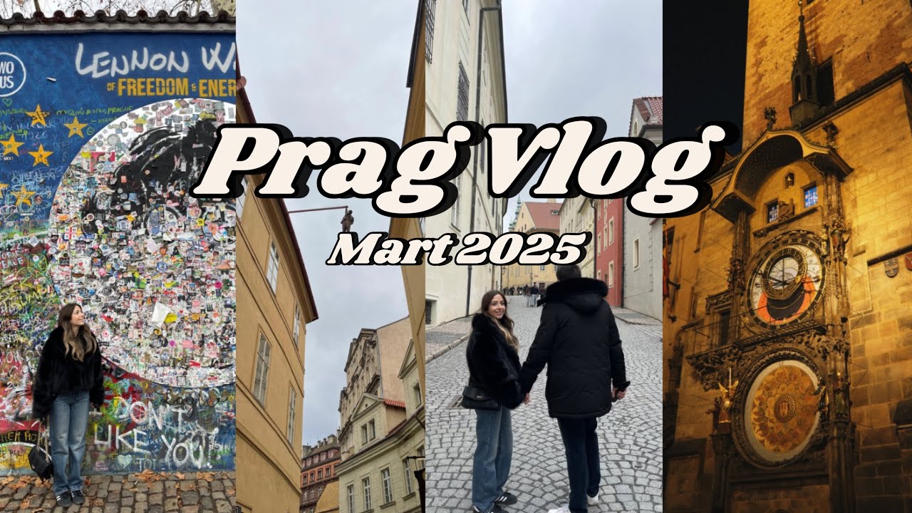 Prag Vlog | Prag'ı beraber geziyoruz, 3 günde neler yaptık?