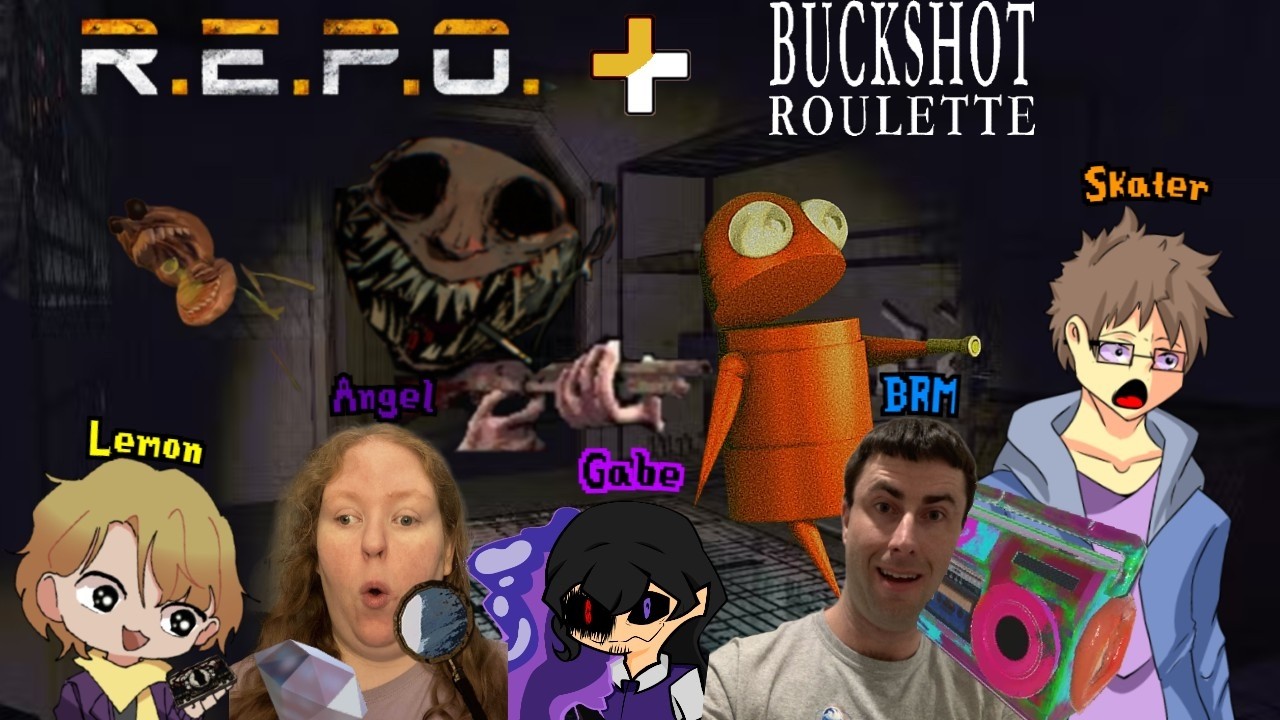 R.E.P.O & Buckshot Roulette || Collab Stream w/ @TAngelGaming & @BRM9595