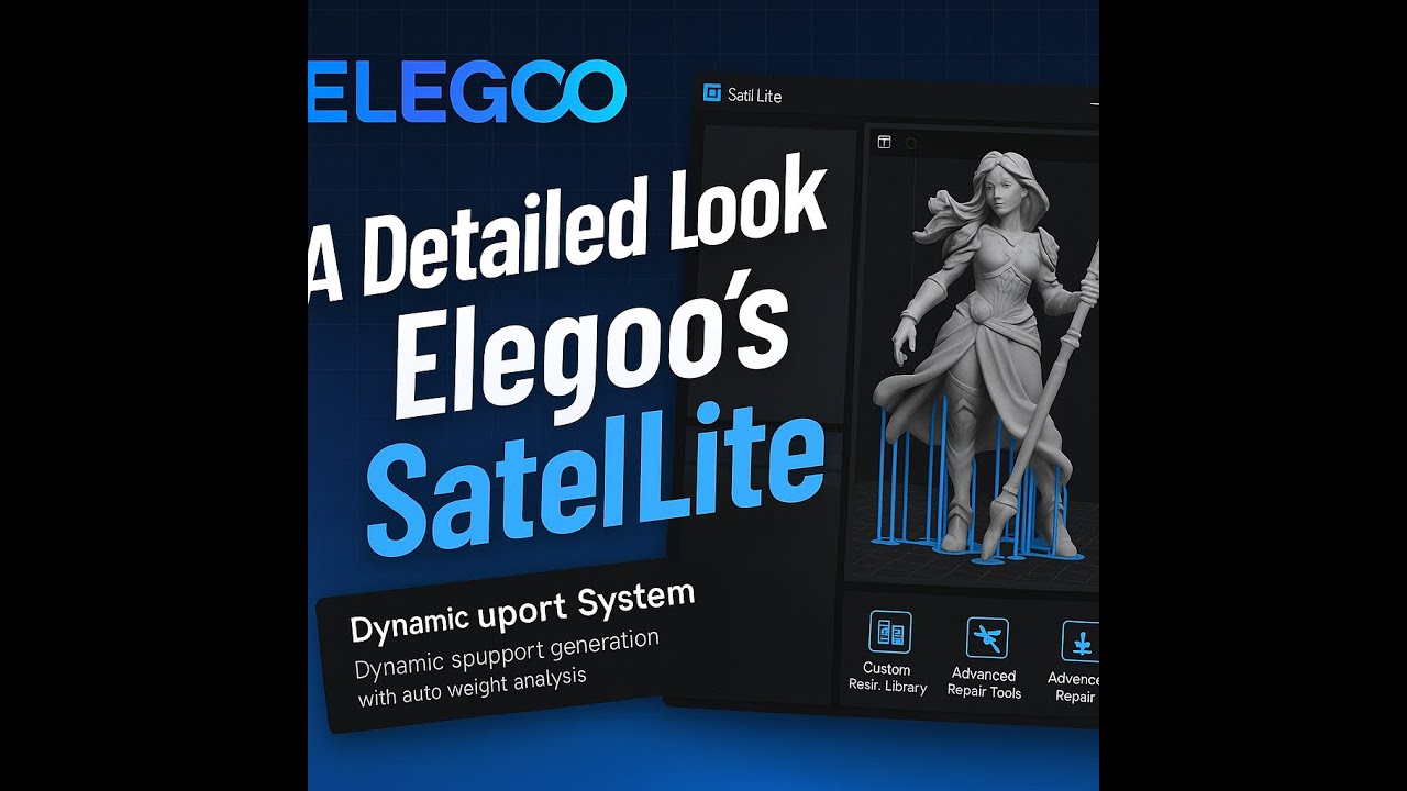 Elegoo SatelLite Подробный обзор
