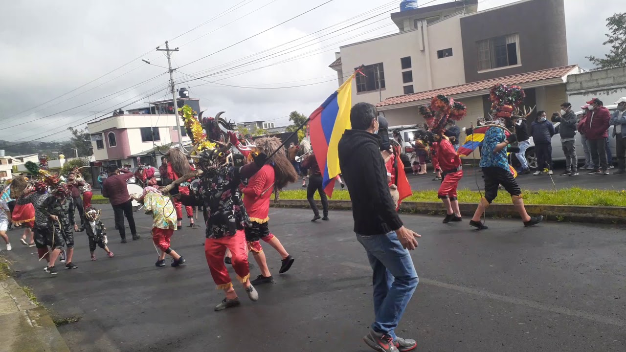 Diablada Pillareña 2021 Banda virgen de las Mercedes Pillaro.
