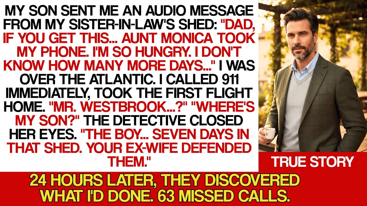 My Son's Audio Message From Sister-in-Law's Shed: 