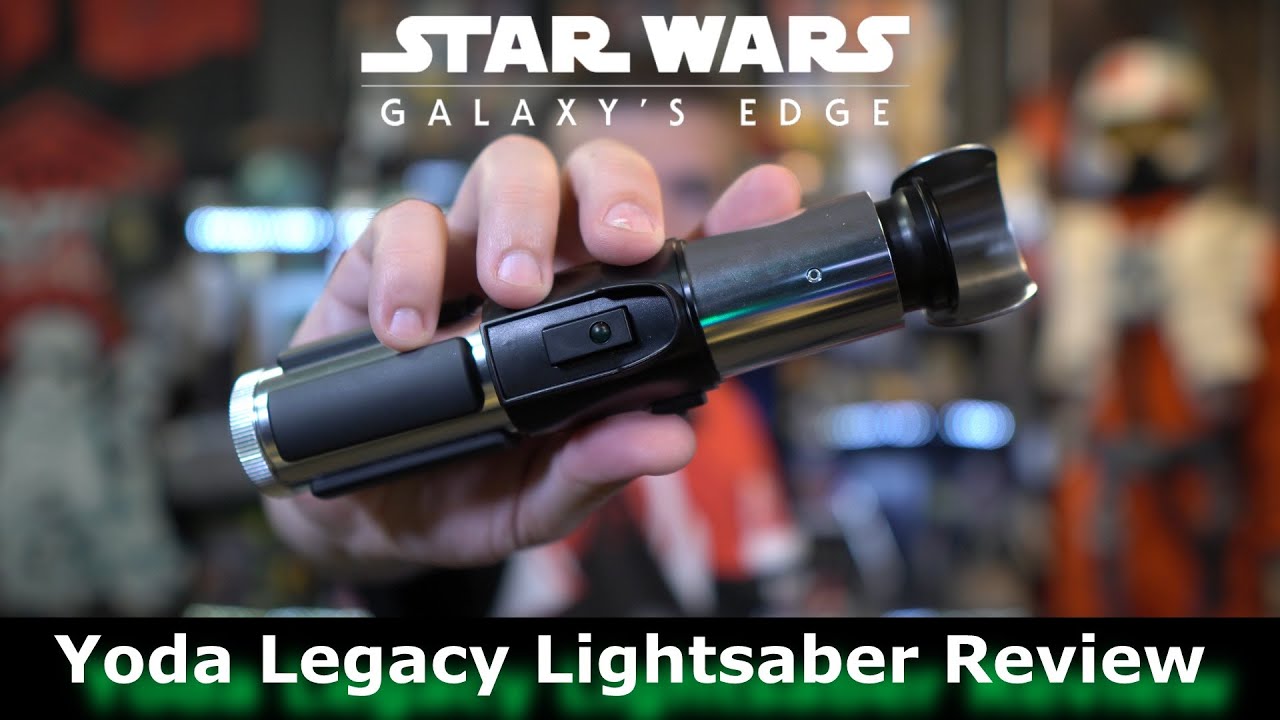 Star Wars Galaxy's Edge: Yoda Legacy Lightsaber Review