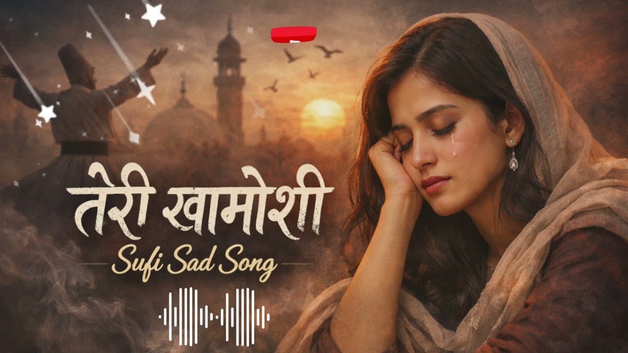 Teri Khamoshi || Sad Song Hindi Sufi Sad Song Heart touching Hindi #sad #sadsong #sufi #youtubemusic