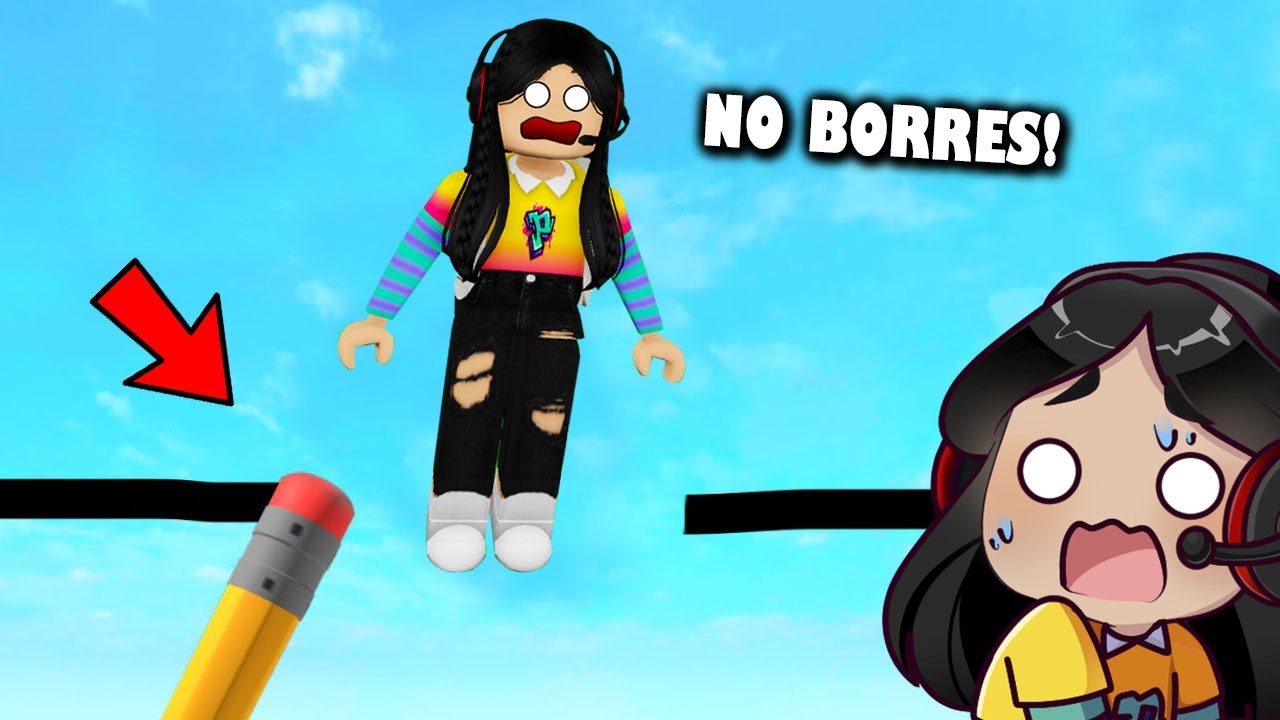 DIBUJA PARA PASAR EXTREMO |  Doodle Obby ✏️ ROBLOX  | JUEGO COMPLETO