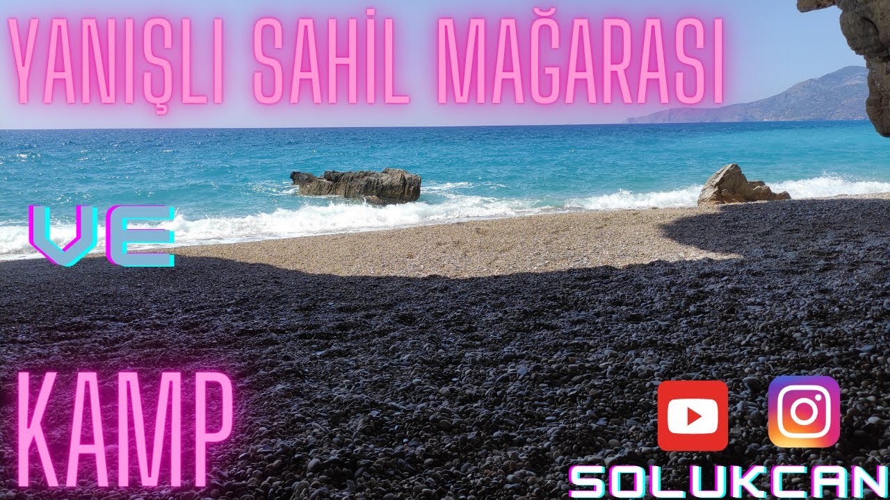 Doğa Harikası Yanışlı Sahil Mağarası/Mersin