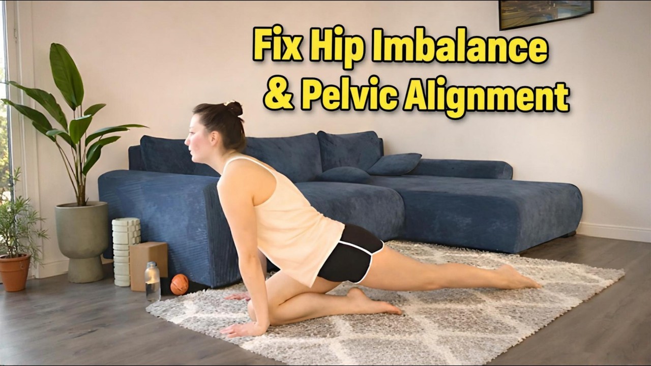 Stop Hip Clicking & Improve Pelvic Stability | Simple Exercises for Healthy Hips and Pelvis
