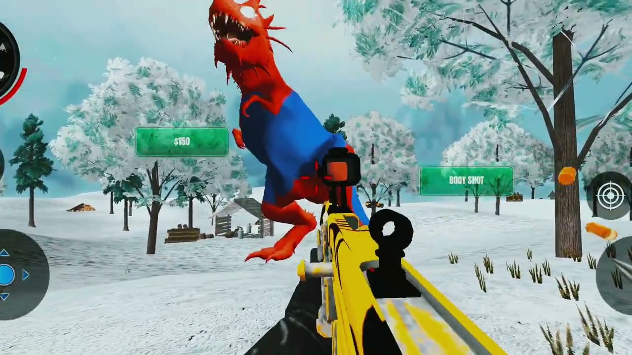 Pro Dino Hunter | One Bullet Double Kill Unbelievable Dino Hunt Moment 😲