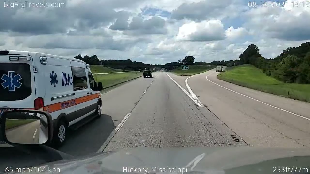 BigRigTravels LIVE | Meridian, MS to Haughton, LA (8/28/21 1:54 PM)