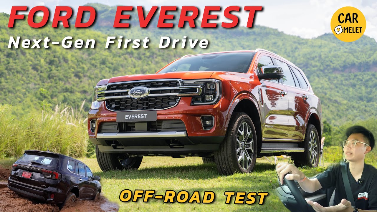 2023 Next Generation Ford Everest On/Offroad First Drive | CAROMELETTE