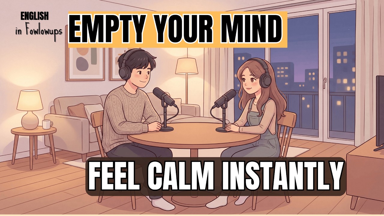 Empty Your Mind (Feel Calm Instantly) | Easy English Podcast