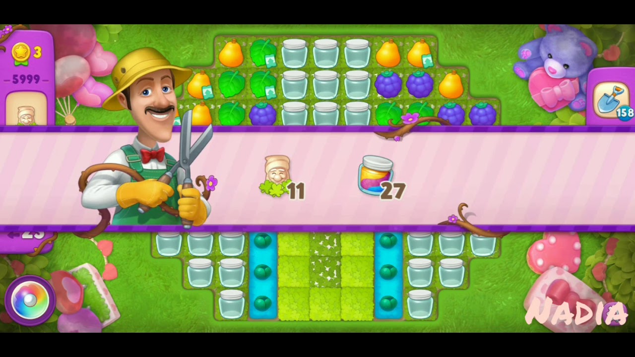 Gardenscapes Level 5999. No Boosters used