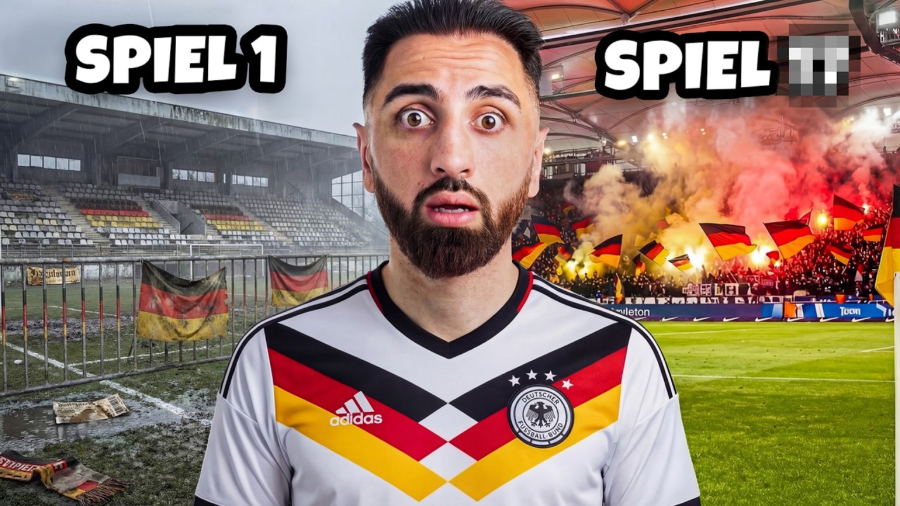 In 4 Tagen 4 Deutschland-L&auml;nderspiele Schauen...
