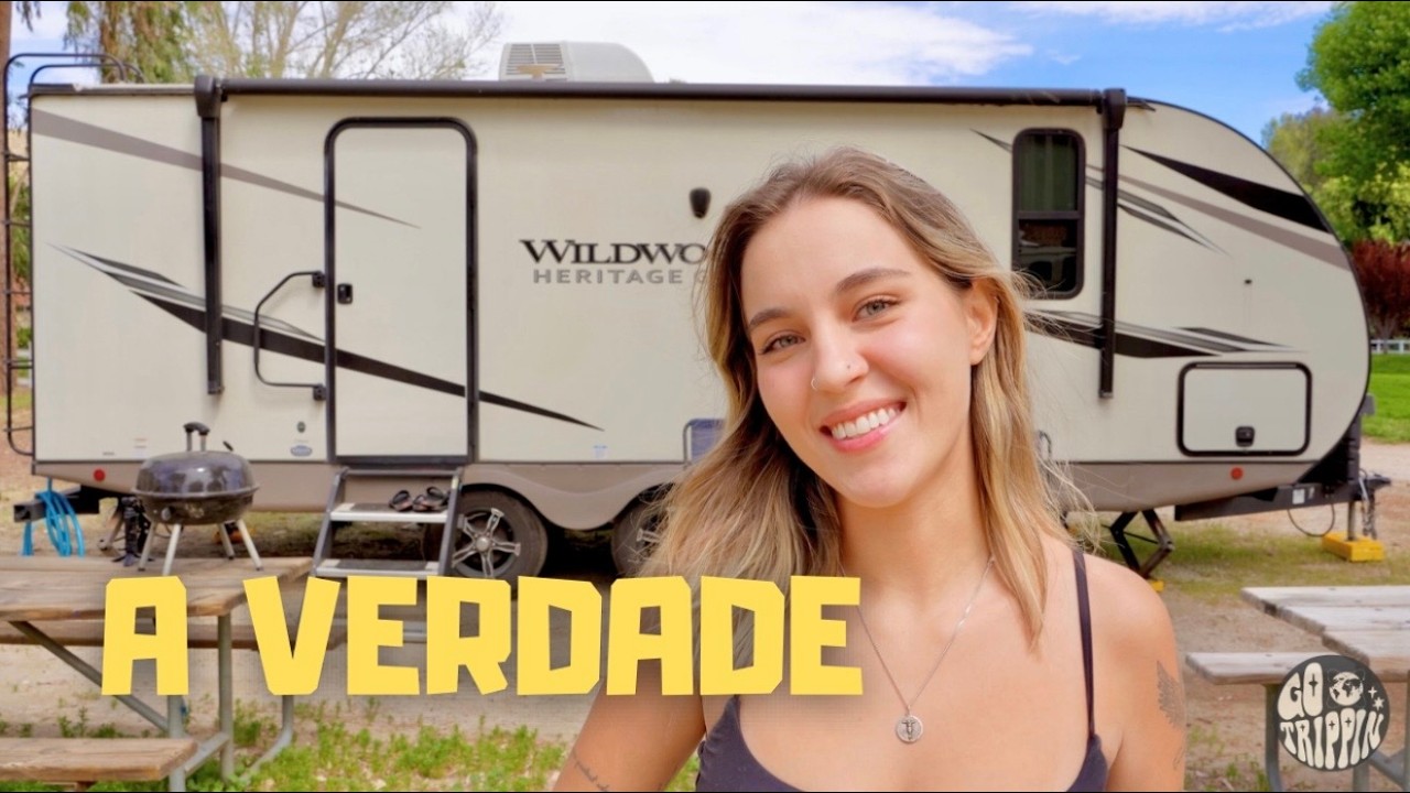 QUANTO GASTAMOS MORANDO NUM TRAILER NOS EUA 🇺🇸 (e como economizamos)