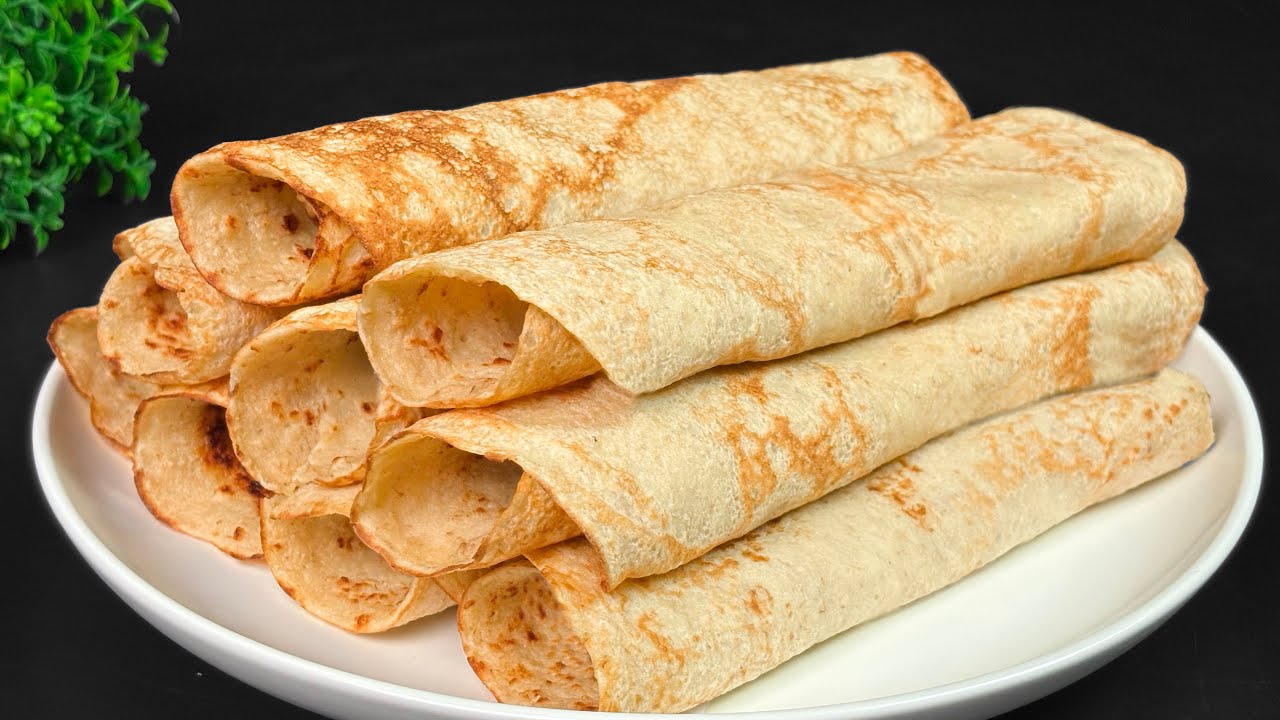 Gesundes Hafer-Pfannkuchen-Rezept in 5 Minuten! Kein Zucker! Nur Haferflocken und Äpfel!