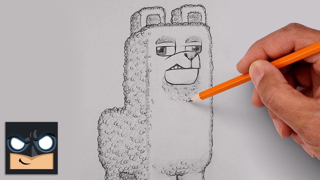 How to Draw Minecraft Llama | Sketch Saturday