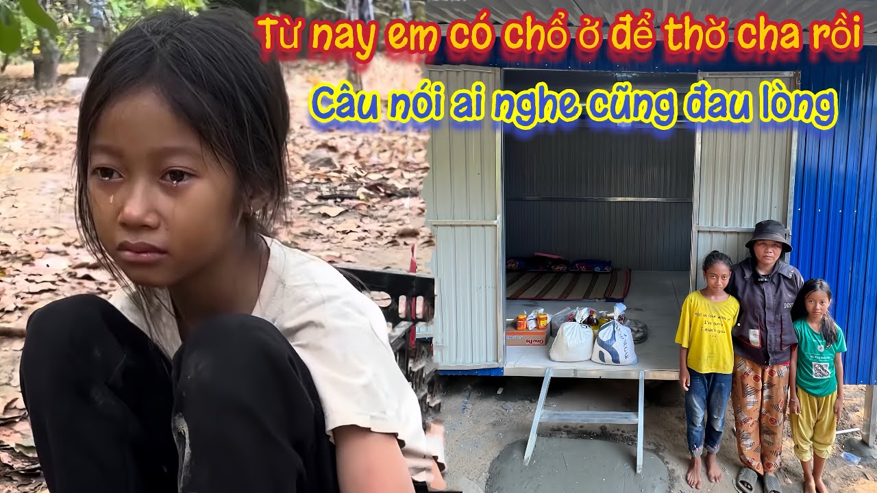 Thực hiện ngôi nhà mơ ước cho 3 mẹ con và câu nói xé lòng của đứa con gái út. Tập 188