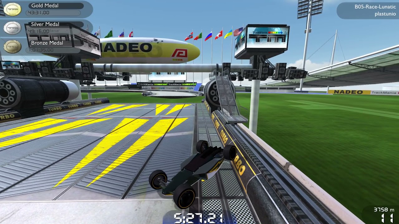 trackmania is very forgiving