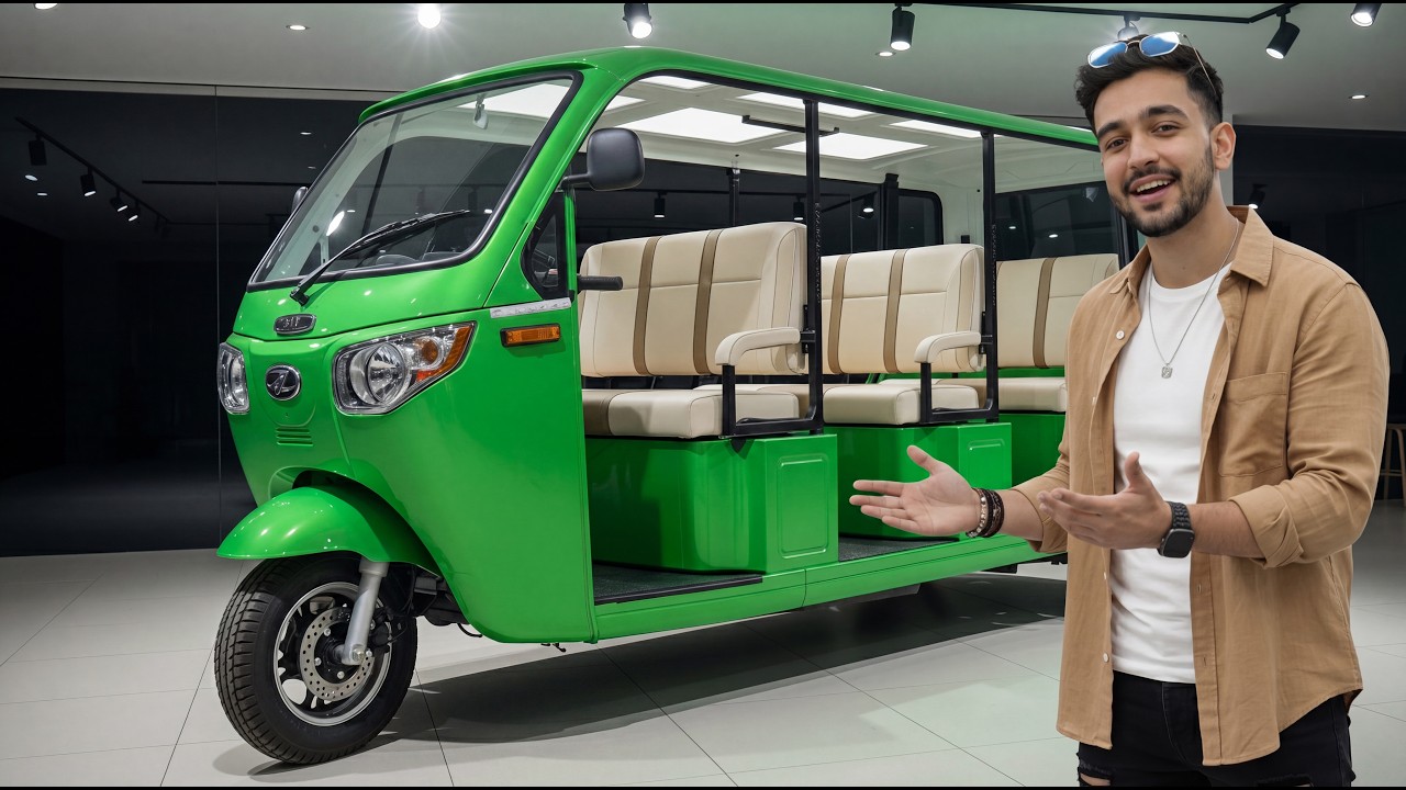 Mahindra Treo Yaari Luxury 9-местный концепт 😱 Полный футуристический обзор | Реальные характерис...