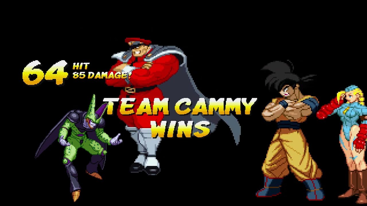 Cammy and SSJ Goku (Me) vs vice and Perfect Cell