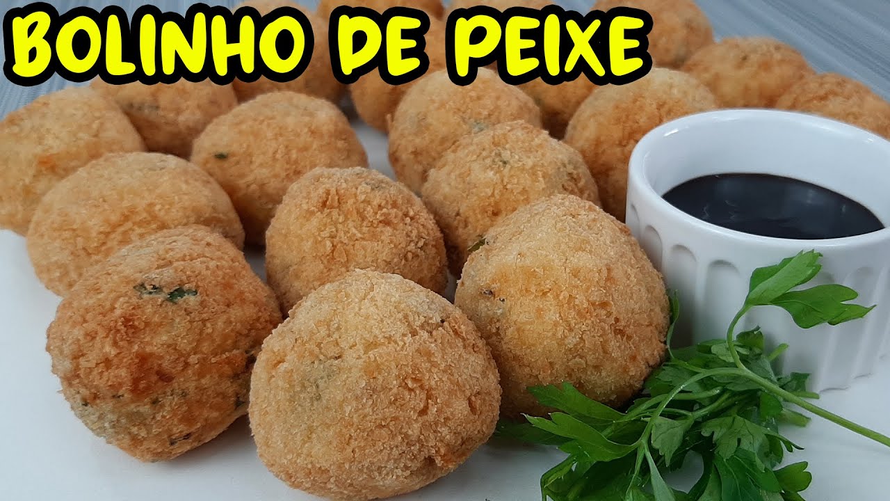 BOLINHO DE PEIXE SEQUINHO - TILÁPIA | Cebola e Salsa